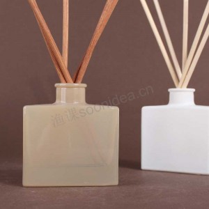 Round Glass Scent Reed diffuser For Home Decor 
