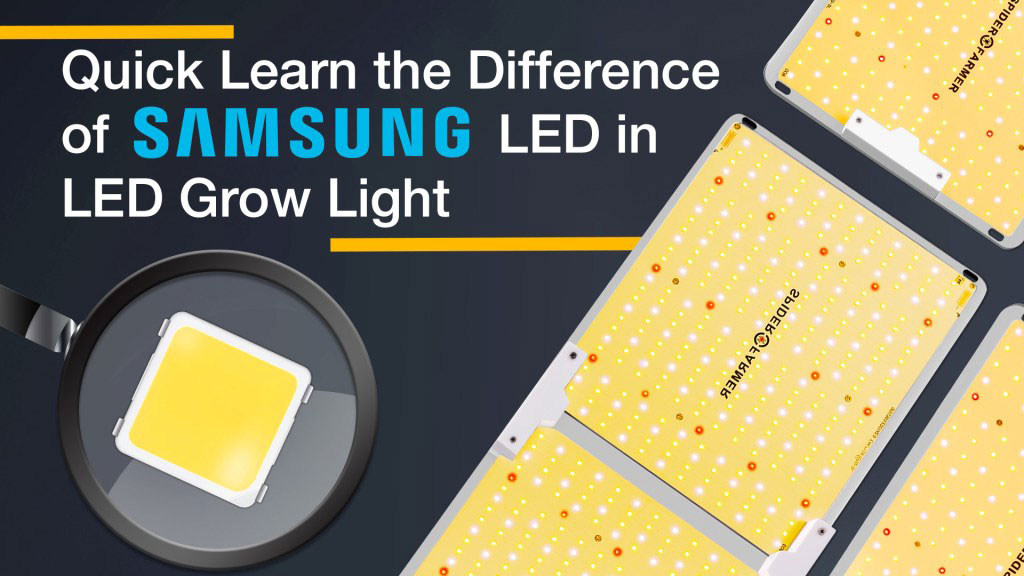 How to Distinguish Real Samsung LED Grow Light